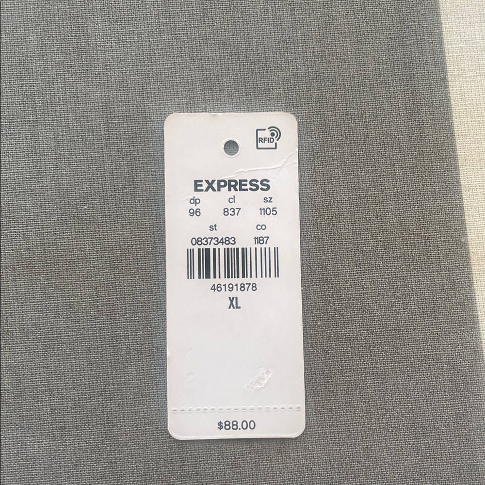 Express Cozy Black and White Striped Long Sweater Size XL - Picture 4 of 6